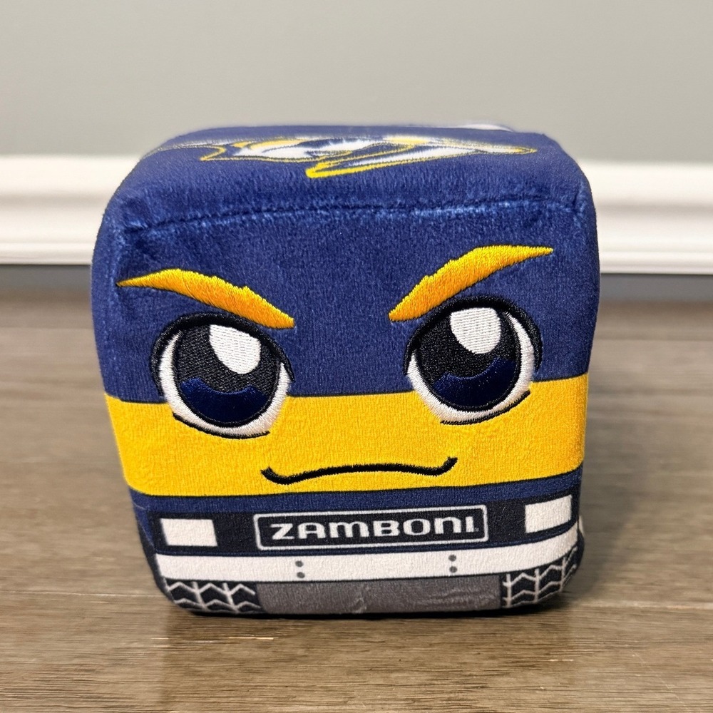 Nashville Predators NHL Zamboni Plush Bleacher Creatures Ice Resurfacer Toy